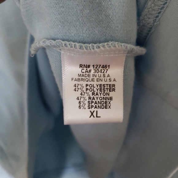 Wildfox Baggy Beach Jumper Lightweight Crewneck Sweater Powder Blue XL - Picture 9 of 12